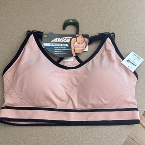 Avia Women's Light Pinkish Seamless Sports Bra